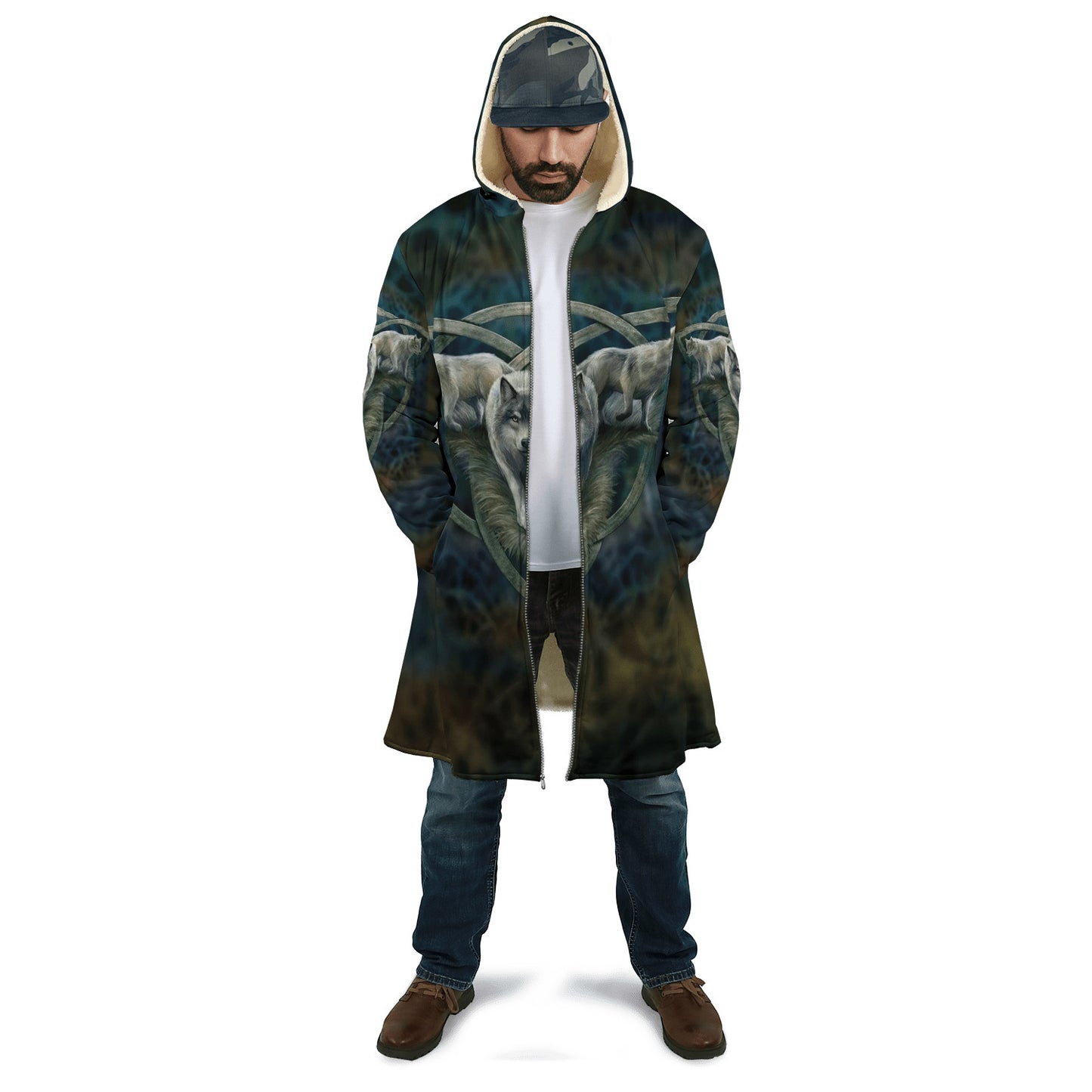 Wolf 3D All Over Printed Unisex Shirts No 05