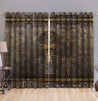 Ancient Egypt 3D All Over Printed Window Curtains