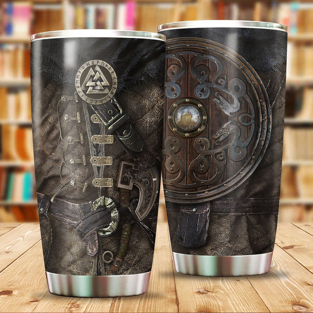 Customized Name Viking Steel Tumbler