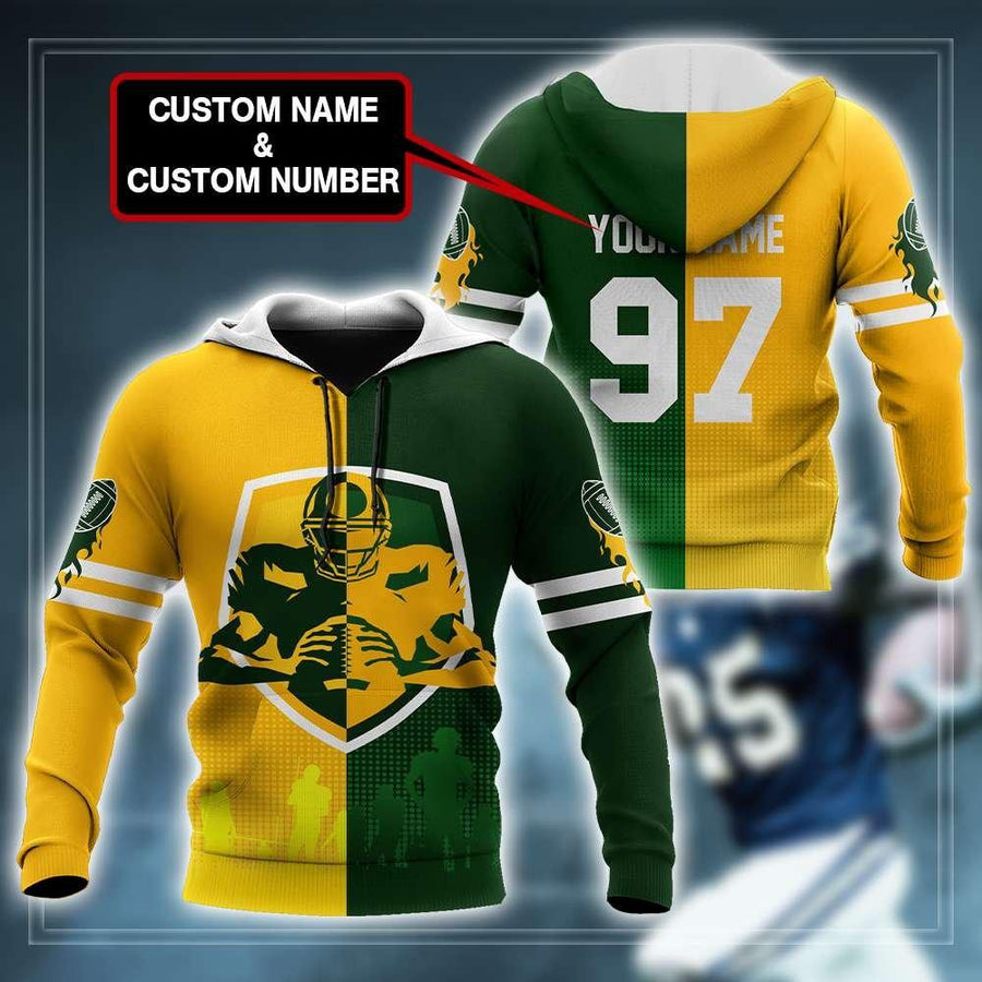 Custom Name Rugby 3D All Over Printed Unisex Shirts