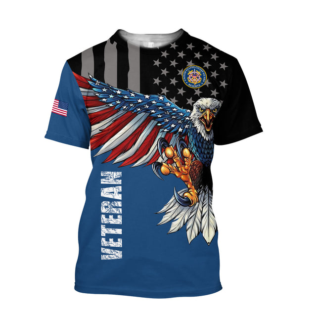 US Arrmy Veteran 3D All Over Printed Unisex Shirts