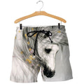 3D All Over Printed Horse Art Shirts and Shorts-Apparel-HP Arts-SHORTS-S-Vibe Cosy™