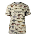 3D All Over Printed Dinosaurs Shirts And Shorts-3D All Over Printed Clothes-HP Arts-T-shirt-XS-Vibe Cosy™