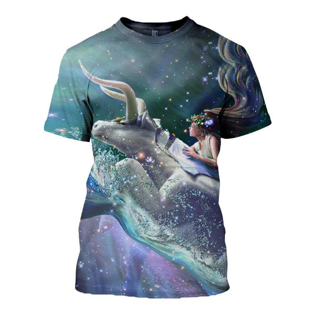 3D ALL OVER PRINTED TAURUS ZODIAC T SHIRT HOODIE NTH150844-Apparel-NTH-T-Shirt-S-Vibe Cosy™