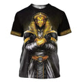 3D All Over Printed Pharaoh Egypt Clothes HC3105-Apparel-Huyencass-T-Shirt-S-Vibe Cosy™