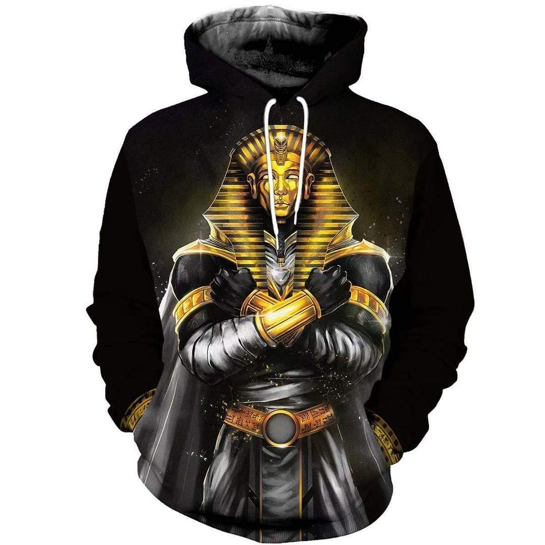 3D All Over Printed Pharaoh Egypt Clothes HC3105-Apparel-Huyencass-Hoodie-S-Vibe Cosy™