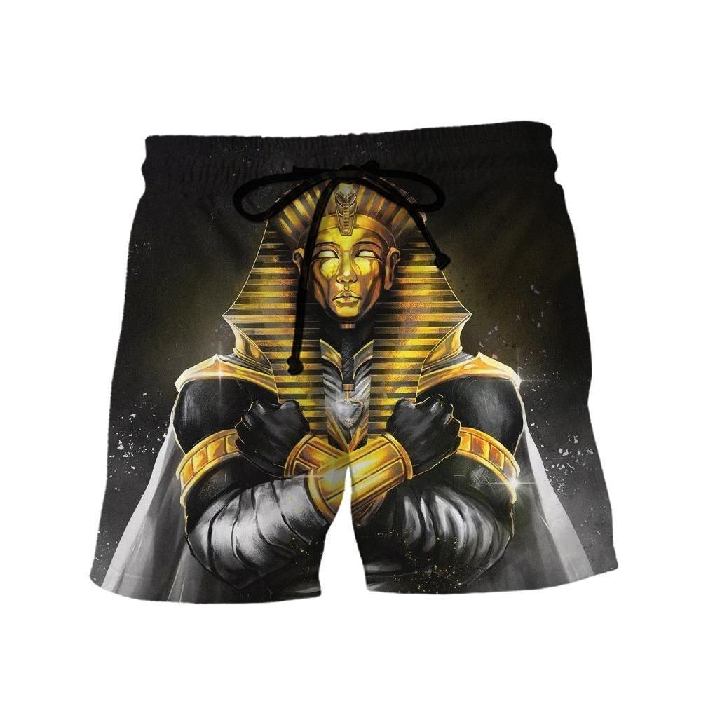 3D All Over Printed Pharaoh Egypt Clothes HC3105-Apparel-Huyencass-Shorts-S-Vibe Cosy™