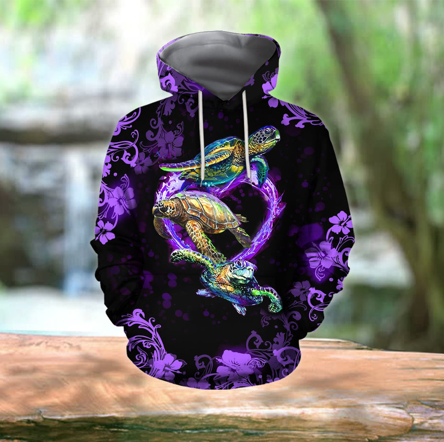 Turtle combo hoodie + legging HAC180401S