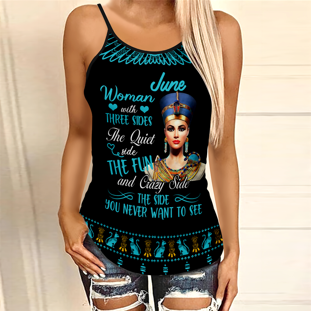 June Woman Ambitious Woman Combo Legging Camisole Tank