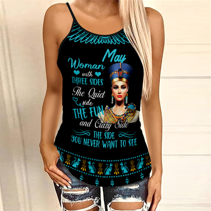 May Woman Ambitious Woman Combo Legging Camisole Tank