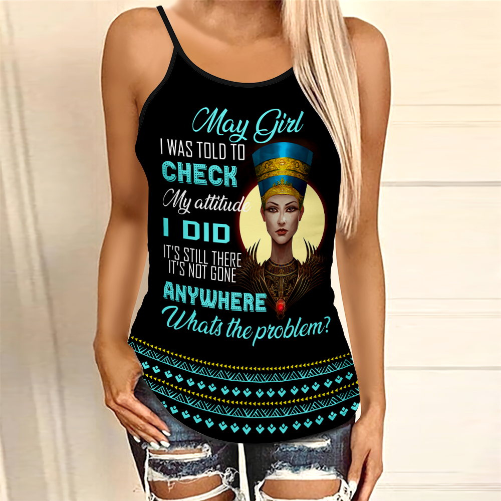 May Girl Ambitious Woman Combo Legging Camisole Tank