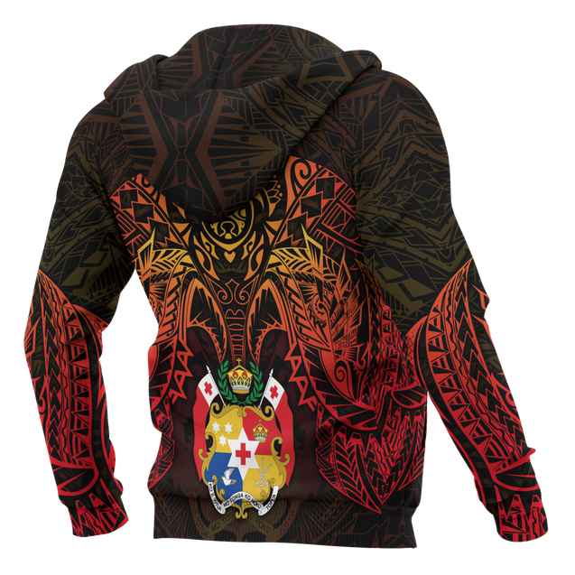 Tonga in My Heart Polynesian Tattoo Style 3D Printed Shirts TT0021-Apparel-TT-Hoodie-S-Vibe Cosy™
