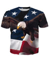 FLYING EAGLE USA FREEDOM T-SHIRT HG1083-Apparel-HG-T-shirt-S-Vibe Cosy™