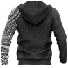 Maori Style Tattoo Pullover Hoodie - White A7-Apparel-Khanh Arts-Hoodie-S-Vibe Cosy™