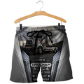 I AM A TRUCKER 3D ALL OVER PRINTED SHIRTS AND SHORT FOR MAN AND WOMEN PL12032006-Apparel-PL8386-SHORTS-S-Vibe Cosy™