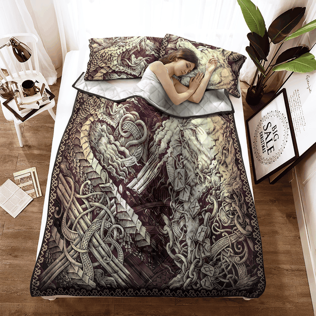 Viking Quilt Bedding Set