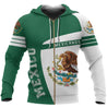 Mexico Sport Hoodie - Premium Style-Apparel-HP Arts-Zip-Hoodie-S-Vibe Cosy™