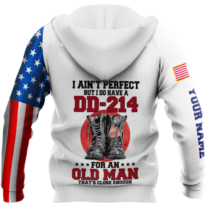 I Have A DD-214 US Veteran 3D All Over Printed Shirts  DQB21102002
