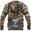 Great Boar Hunting Camo 3D All Over Print  Hoodie DL2022002S