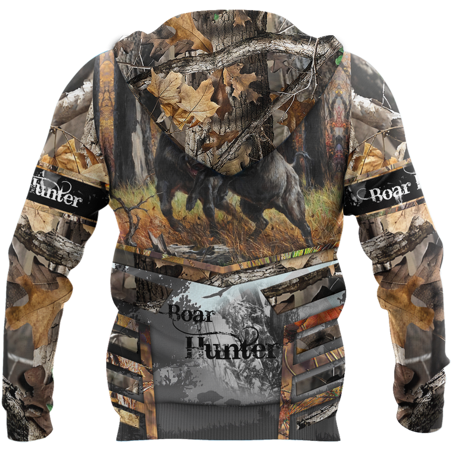 Great Boar Hunting Camo 3D All Over Print  Hoodie DL2022002S