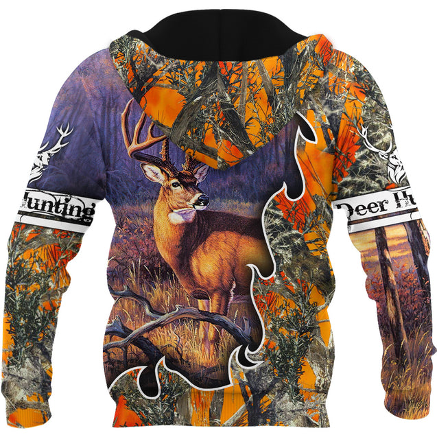 Deer Hunting 3D All Over Printed Shirts For Men LAM