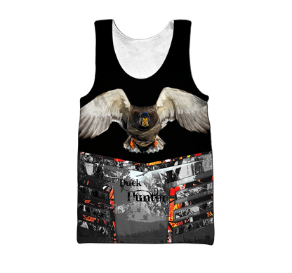 Duck Hunter 3D All Over Printed Shirts For Men LAM