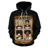 African Zip-Up Hoodie - Civil Women Rights Leaders-ALL OVER PRINT ZIP HOODIES-HPArt-Men-S-Black-Vibe Cosy™