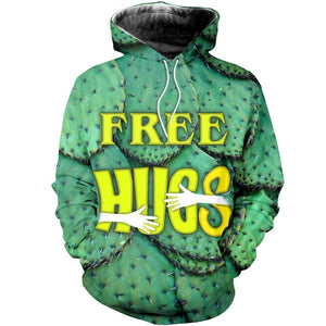 All Over Printed Free Hugs Cactus-Apparel-Phaethon-Hoodie-S-Vibe Cosy™