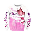 3D All over love mom butterflies shirt and short for man and women PL-Apparel-PL8386-Sweatshirt-S-Vibe Cosy™