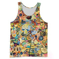3D ALL OVER PRINTED MUSHROOM SHIRTS-Apparel-NTH-Tank Top-S-Vibe Cosy™