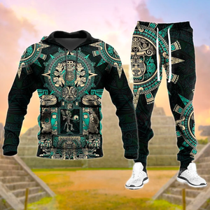 Aztec Mexican Combo Hoodie And Sweatpant DQB08102107