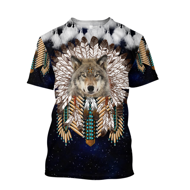 Premium Native American Culture 3D Printed Unisex Shirts