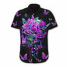 Hawaii Butterfly Skull Beach Sleeves Shirt TP31072004-Apparel-TP-SHIRT-S-Vibe Cosy™