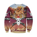 Merry Christmas - Deer Hunting 3D All Over Printed Shirts