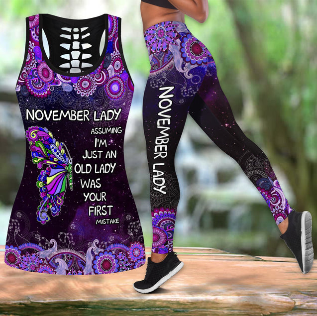 November Lady-Combo Tank Top + Legging DQB08222010S