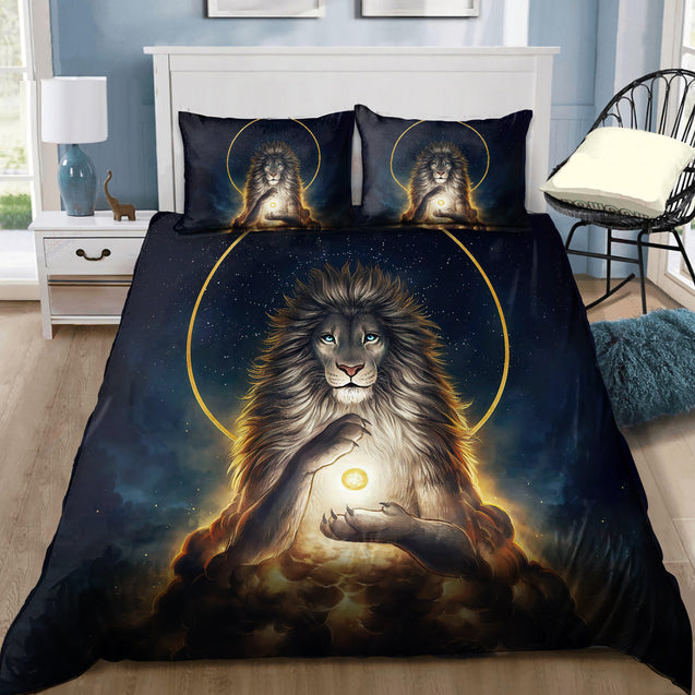 Magical Lion God Bedding Set