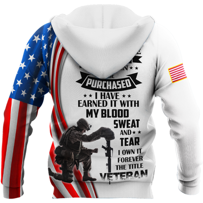 I Own It Forever The Title Veteran US Veteran 3D All Over Printed Shirts For Men and Women DQB09162002S