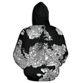 New Zealand - Auckland White Landmass Pullover Hoodie A0-Apparel-Khanh Arts-Hoodie-S-Vibe Cosy™