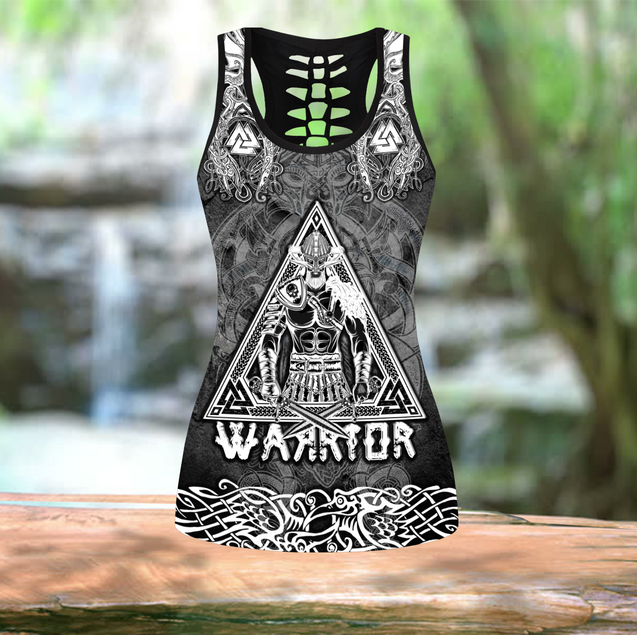 Warrior viking tanktop & legging outfit for women-Apparel-PL8386-S-S-Vibe Cosy™