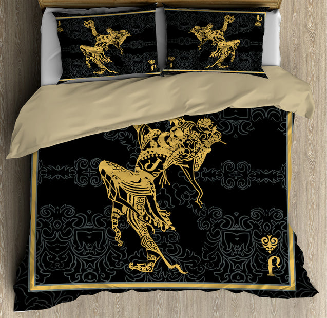 Skull Poker Bedding Set