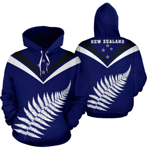 New Zealand Silver Fern All Over Print Hoodie 07 JT6-Apparel-Khanh Arts-Hoodie-S-Vibe Cosy™