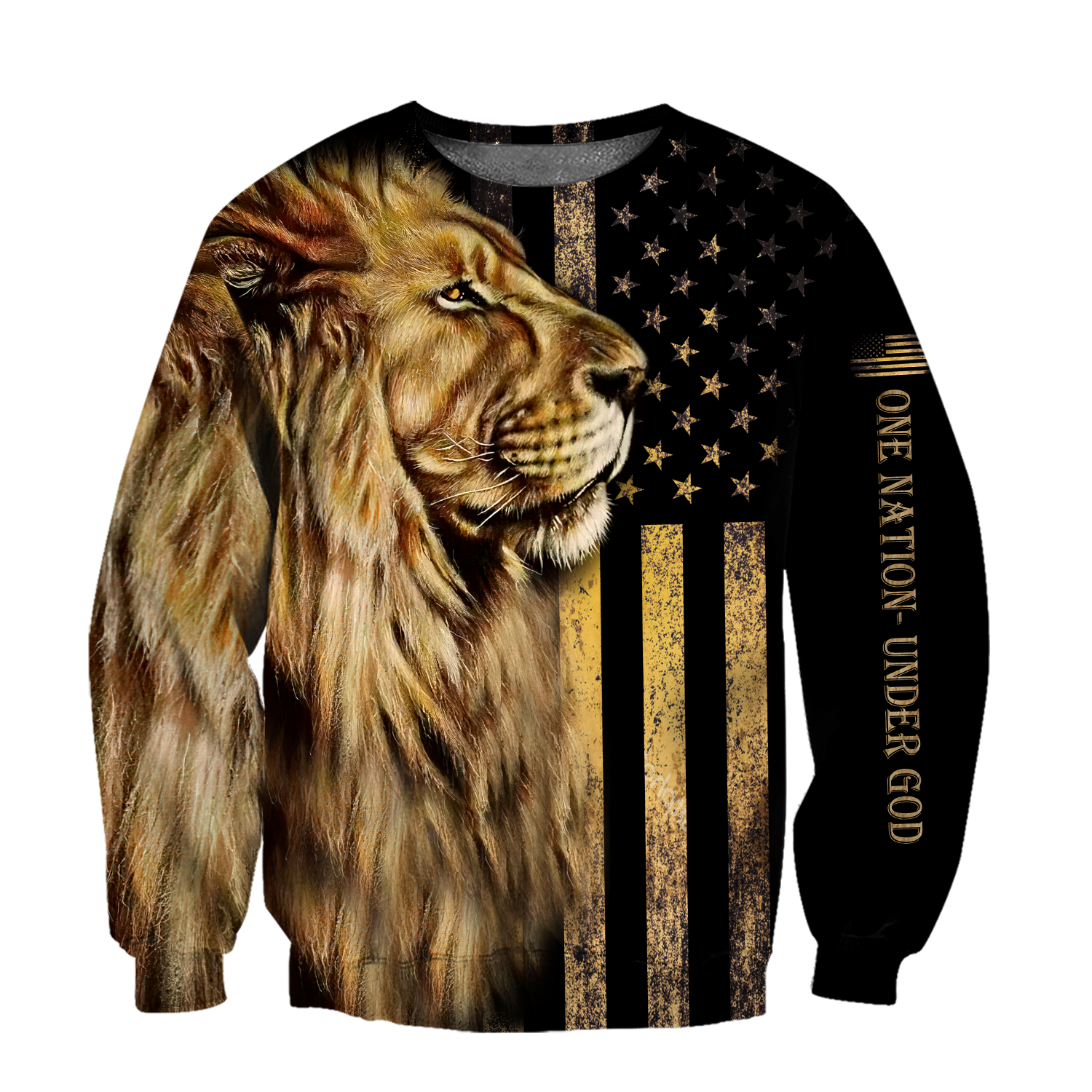 One Nation Under God 3D All Over Printed Unisex Shirts