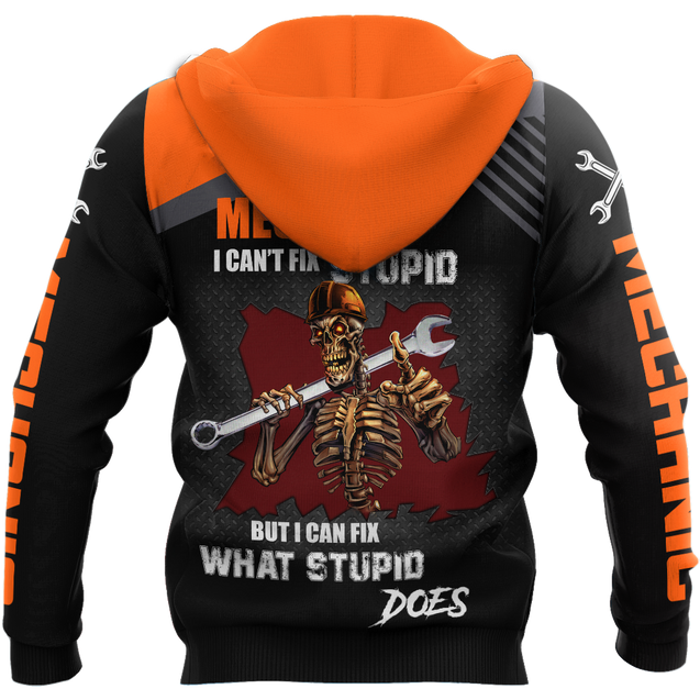 I Can Fix What Stupid Does All Over Printed Mechanic Hoodie For Men and Women DA15102002