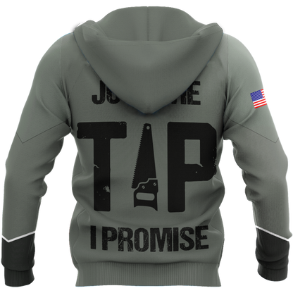 Carpenter Skull Customize Name 3D Unisex Shirts