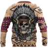 Love Skull native 3D all over printed for man and women QB06062004-Apparel-PL8386-Hoodie-S-Vibe Cosy™