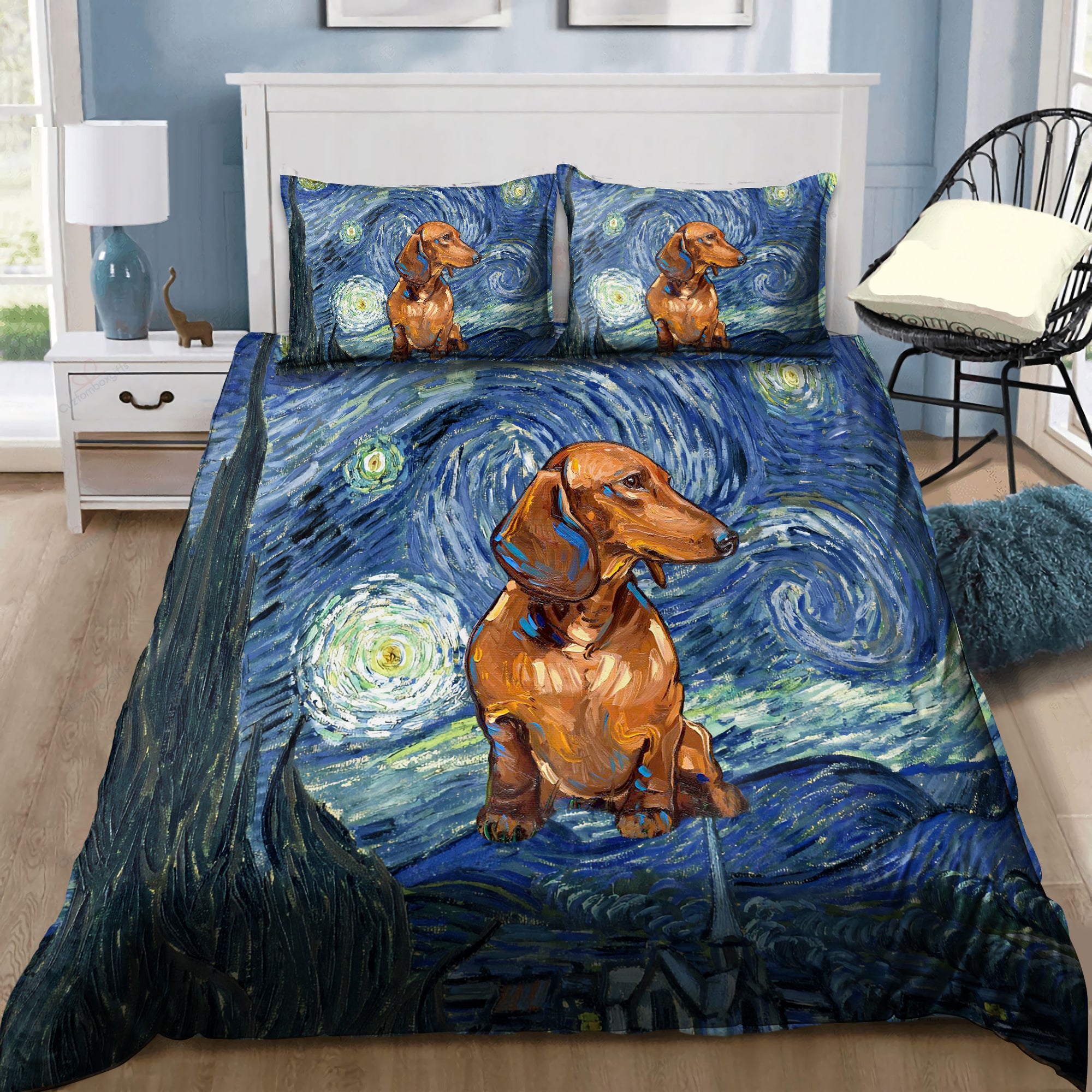 Dachshund bedding outlet set