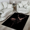 Alone Beautiful Deer Combo Rug