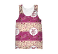 3D All Over Best Mother Ever Shirt and short for man and women-Apparel-PL8386-Tank top-S-Vibe Cosy™