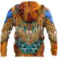 Eagle Native American Hoodie 3D All Over Printed Shirts LAM2019091-LAM