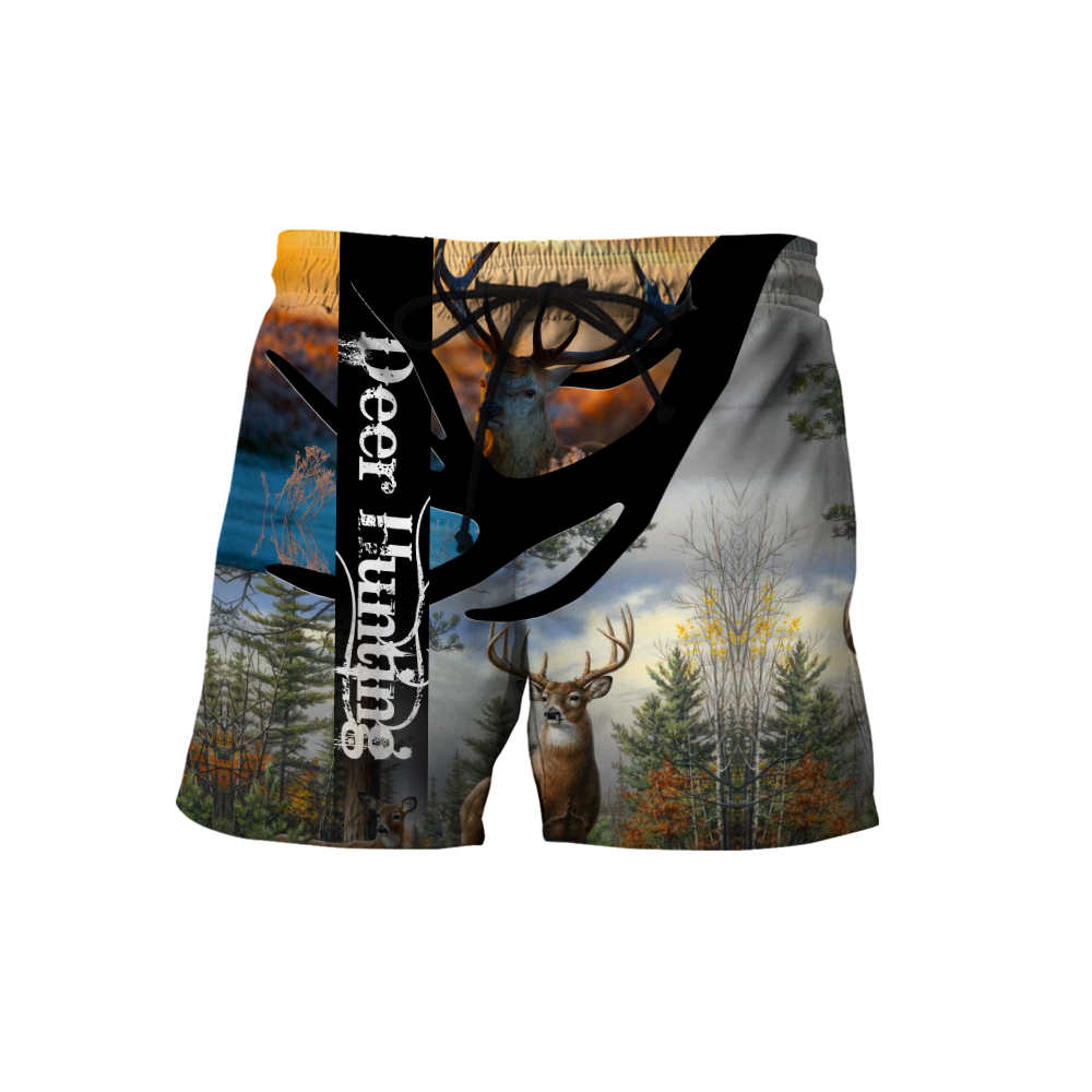 Love Deer Hunting 3D All Over Printed Shirts For Men And Woman